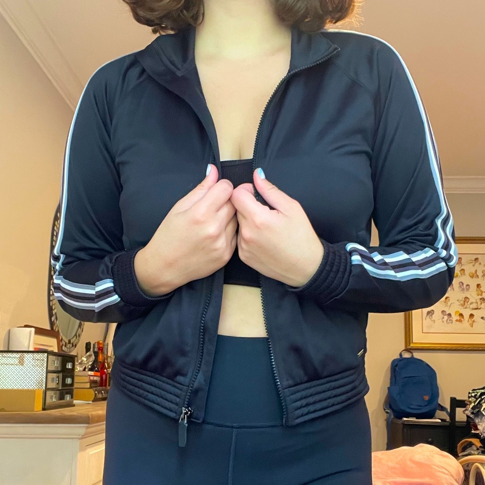 Athletic Zipper Hoodie